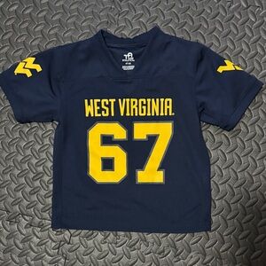 West Virginia Kids Navy and Yellow Shirt
